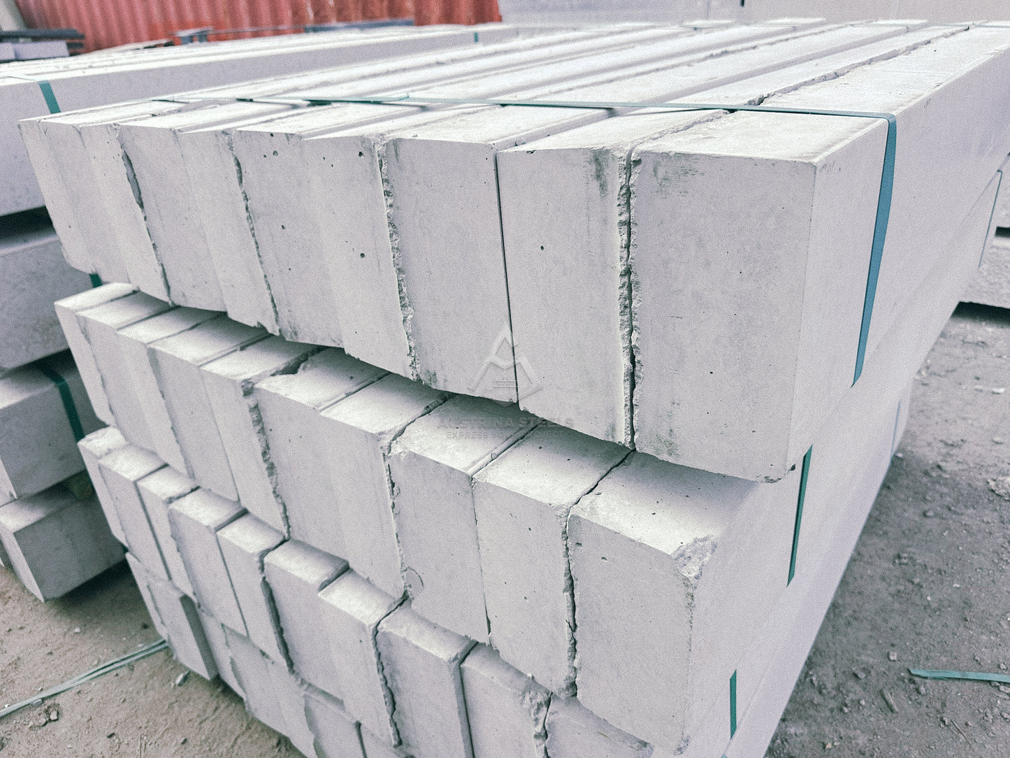 100mm Plain Heavy-Duty Concrete Sleepers