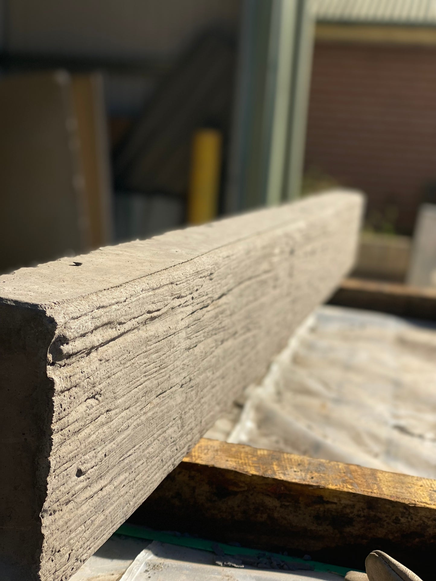 Woodgrain, Timber face Concrete Sleepers and Steels