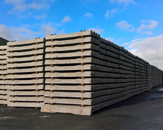 what are railway concrete sleepers