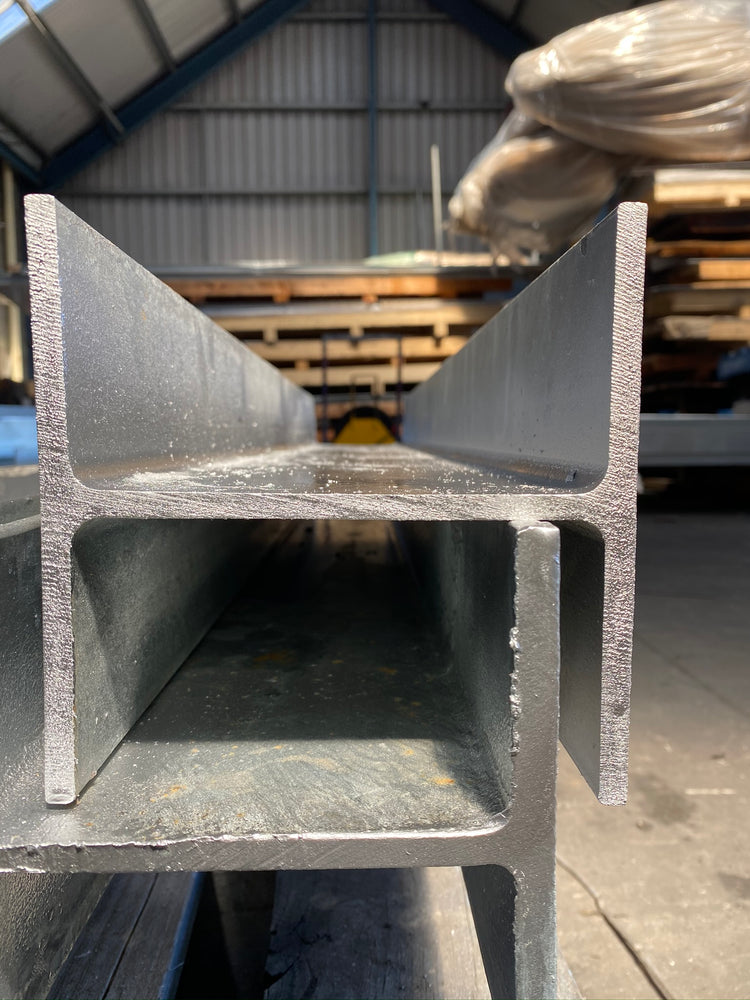 Galvanised Steel Posts for 100mm Sleepers, 125 UC