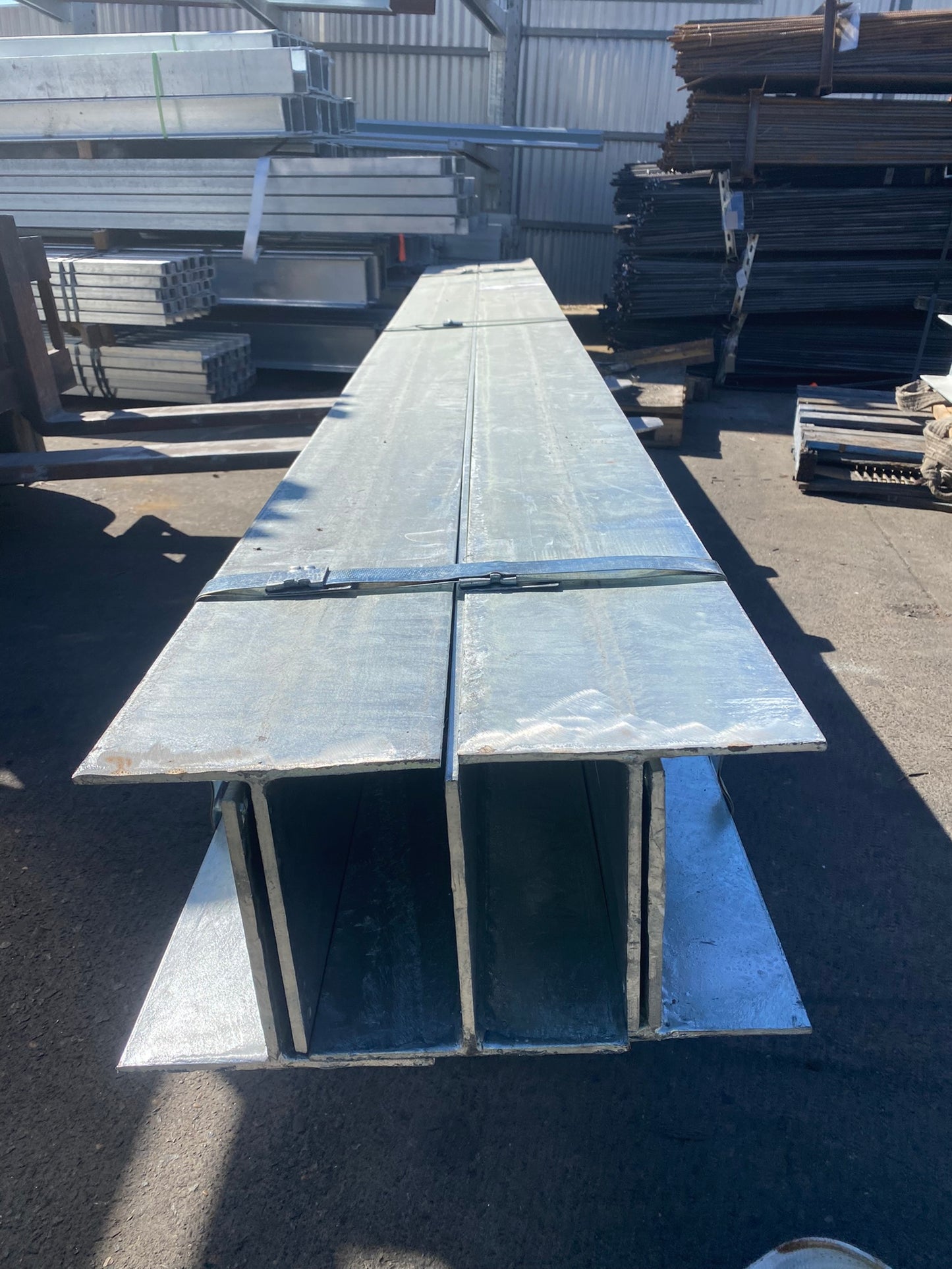 Galvanise Steel T bars lintels 200x10mm(H), 200x10mm(V)