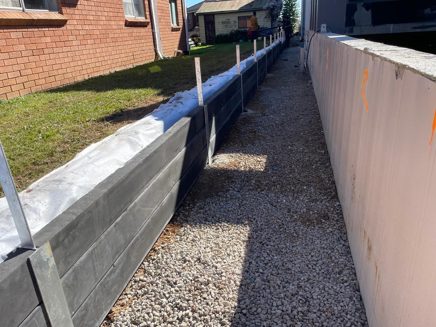 Plain Concrete Sleepers for home