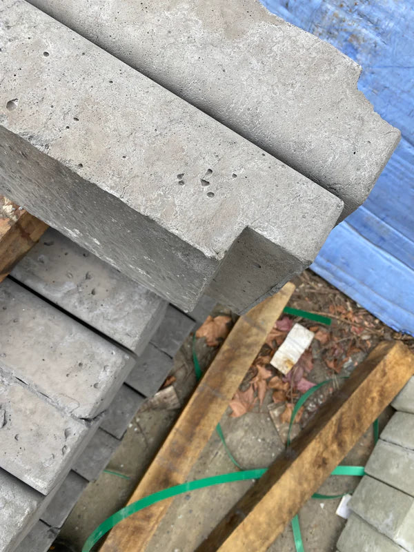 charcoal concrete sleepers