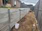 Smooth face concrete sleepers for constructions