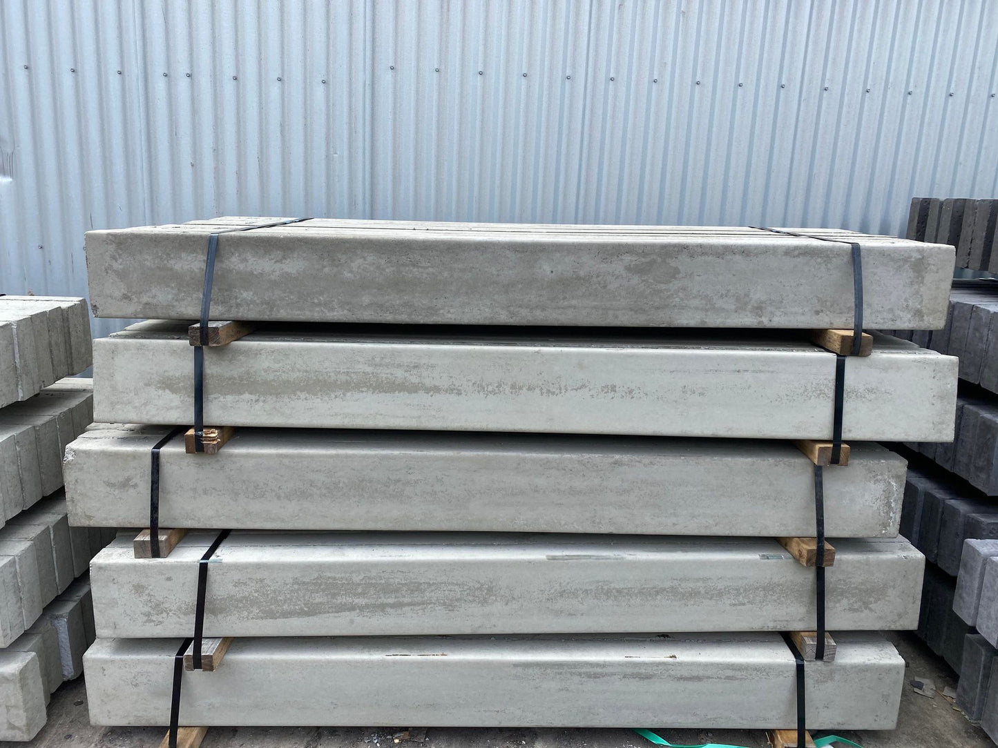 Smooth face Concrete Sleepers (Plain Colour)