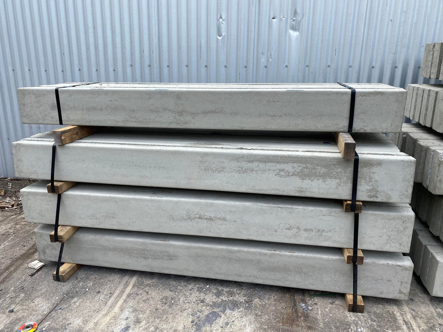 Smooth face Concrete Sleepers (Plain Colour)