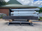 Smooth Face Charcoal Concrete Sleepers