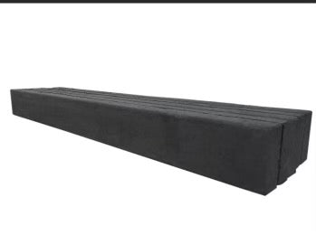 Smooth Face Charcoal Concrete Sleepers