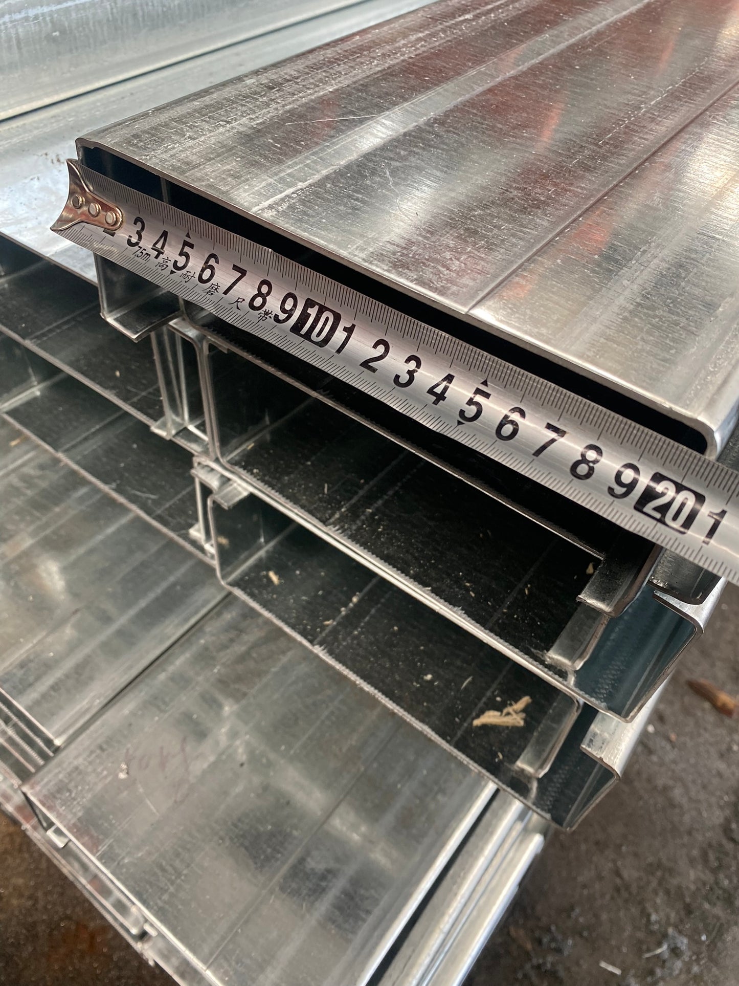 Galvanised C Purlins C200, 2.4mm 6m and 8m