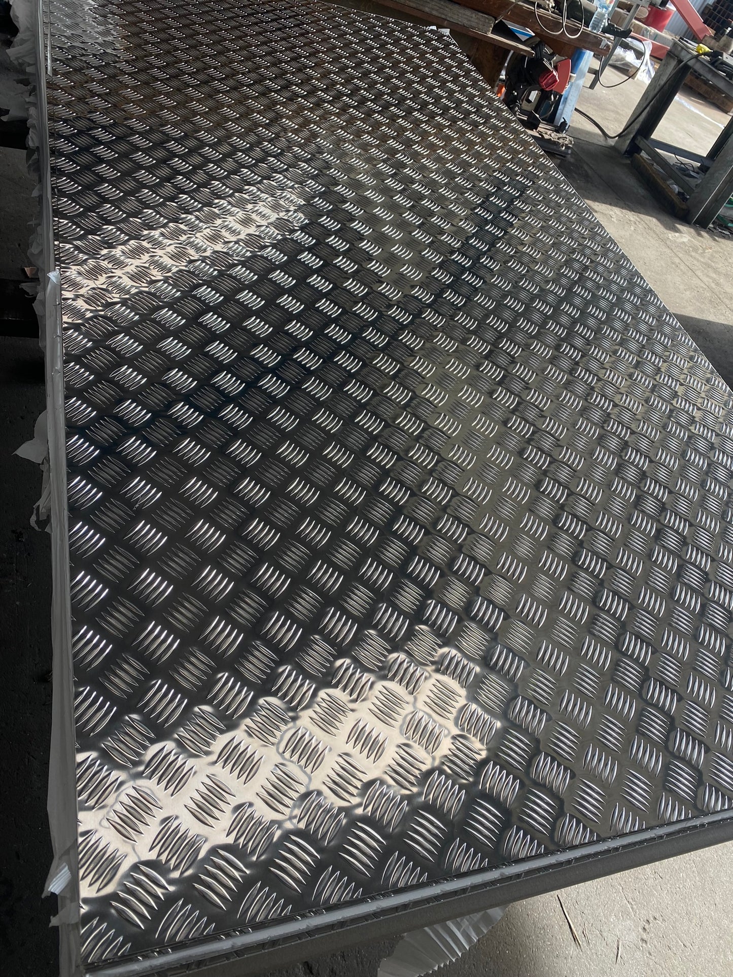 Aluminium Checker Plate |1200mm x 2400mm ,1.6mm