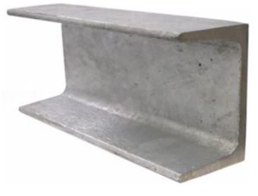 Hot Dipped Galvanised 160 PFC (160x65), $55/meter